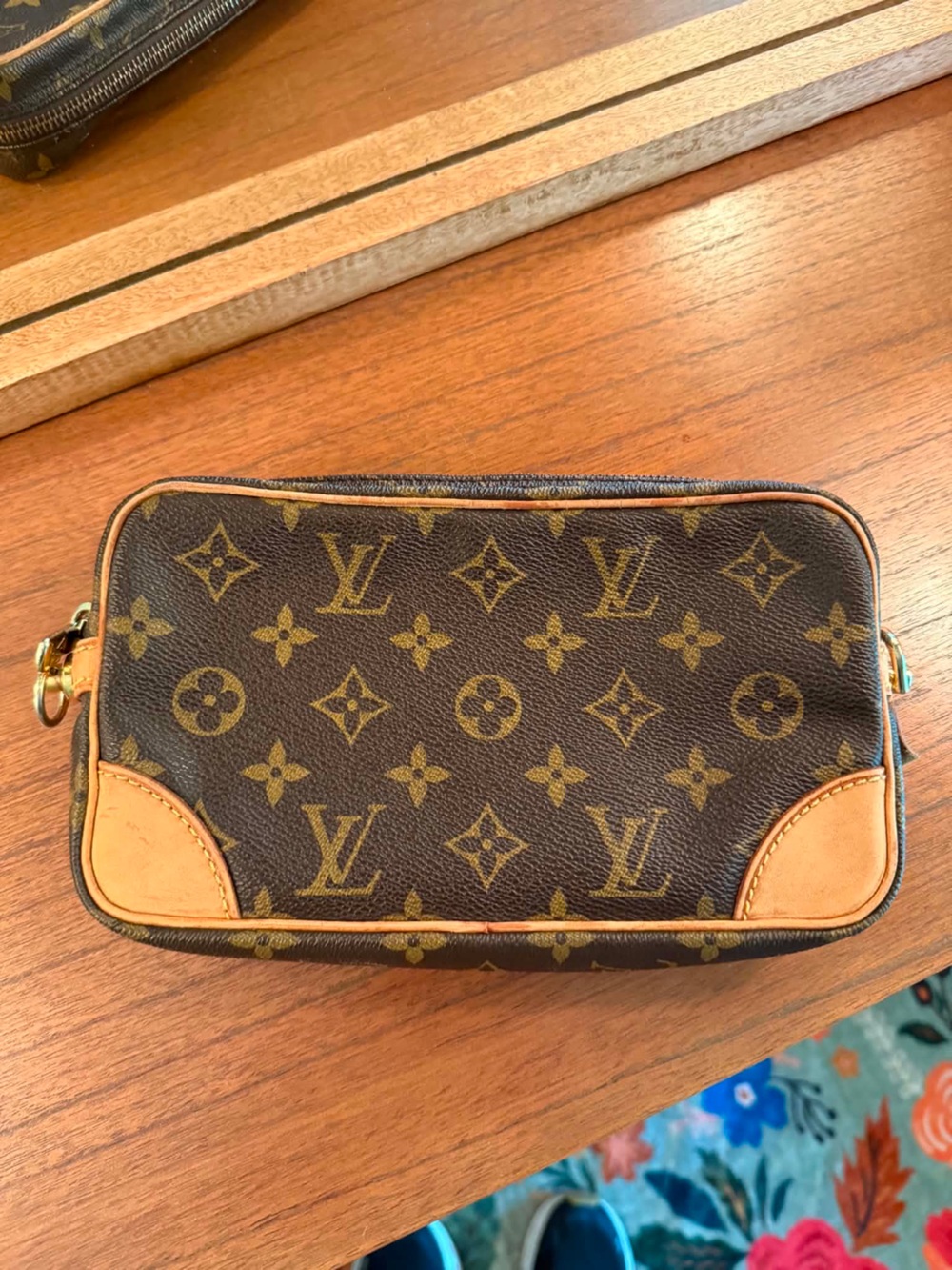 Louis Vuitton vintage Marley Dragone PM (modified to use as a crossbody)